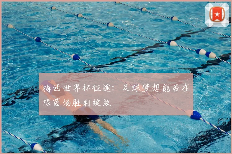 梅西世界杯征途:足球梦想能否在绿茵场胜利绽放